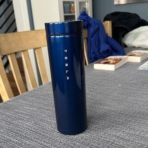 Tesla Midnight Blue Thermos